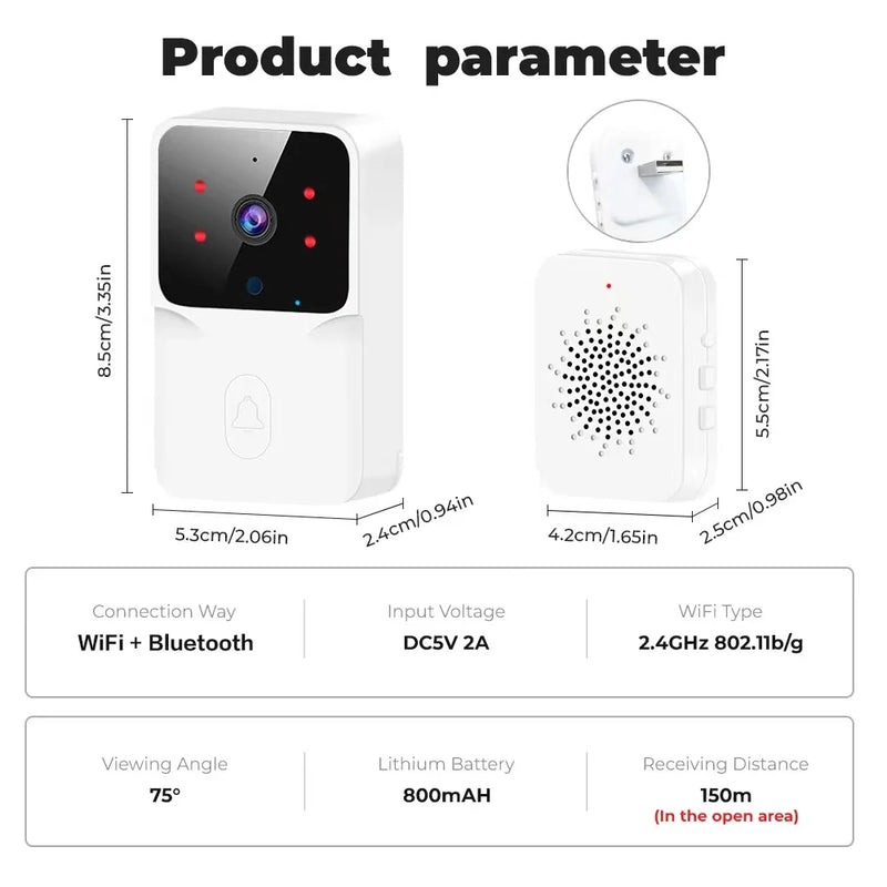 Campainha Inteligente Eye4U - Segurança e Conforto na Palma da Sua Mão! 🔒📲