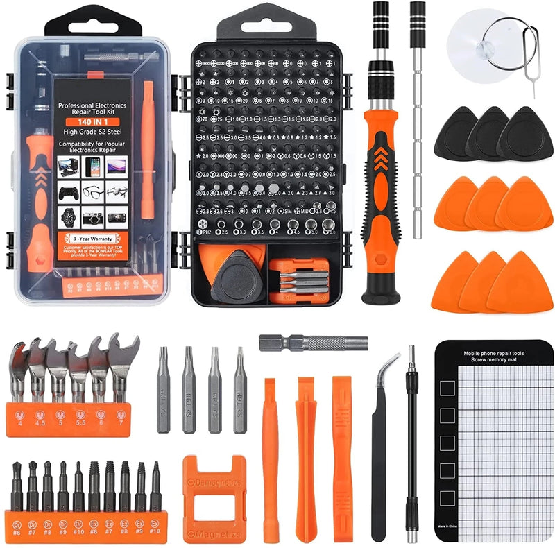 Conjunto de Chaves de Fenda Magnéticas WOZOBUY – Kit Torx e Phillips