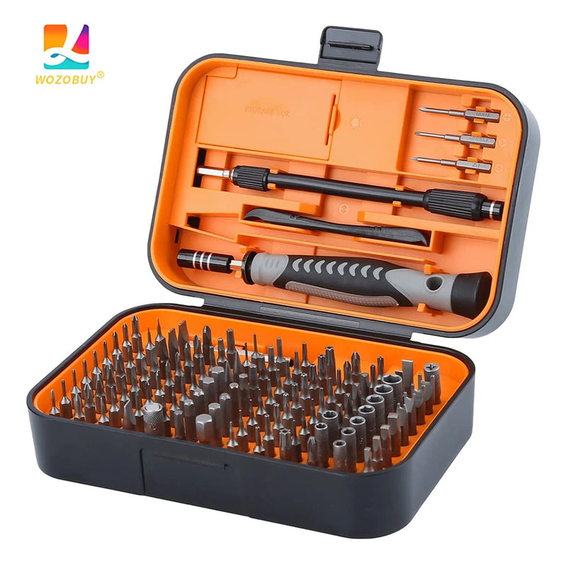 Conjunto de Chaves de Fenda Magnéticas WOZOBUY – Kit Torx e Phillips