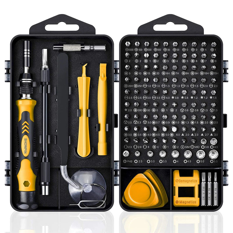 Conjunto de Chaves de Fenda Magnéticas WOZOBUY – Kit Torx e Phillips