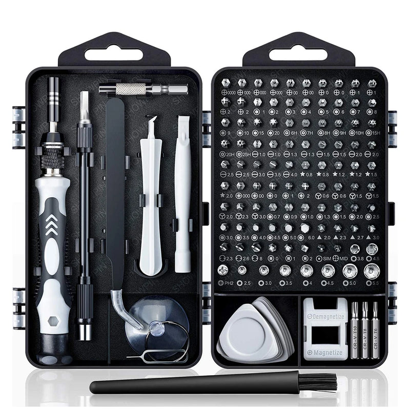 Conjunto de Chaves de Fenda Magnéticas WOZOBUY – Kit Torx e Phillips